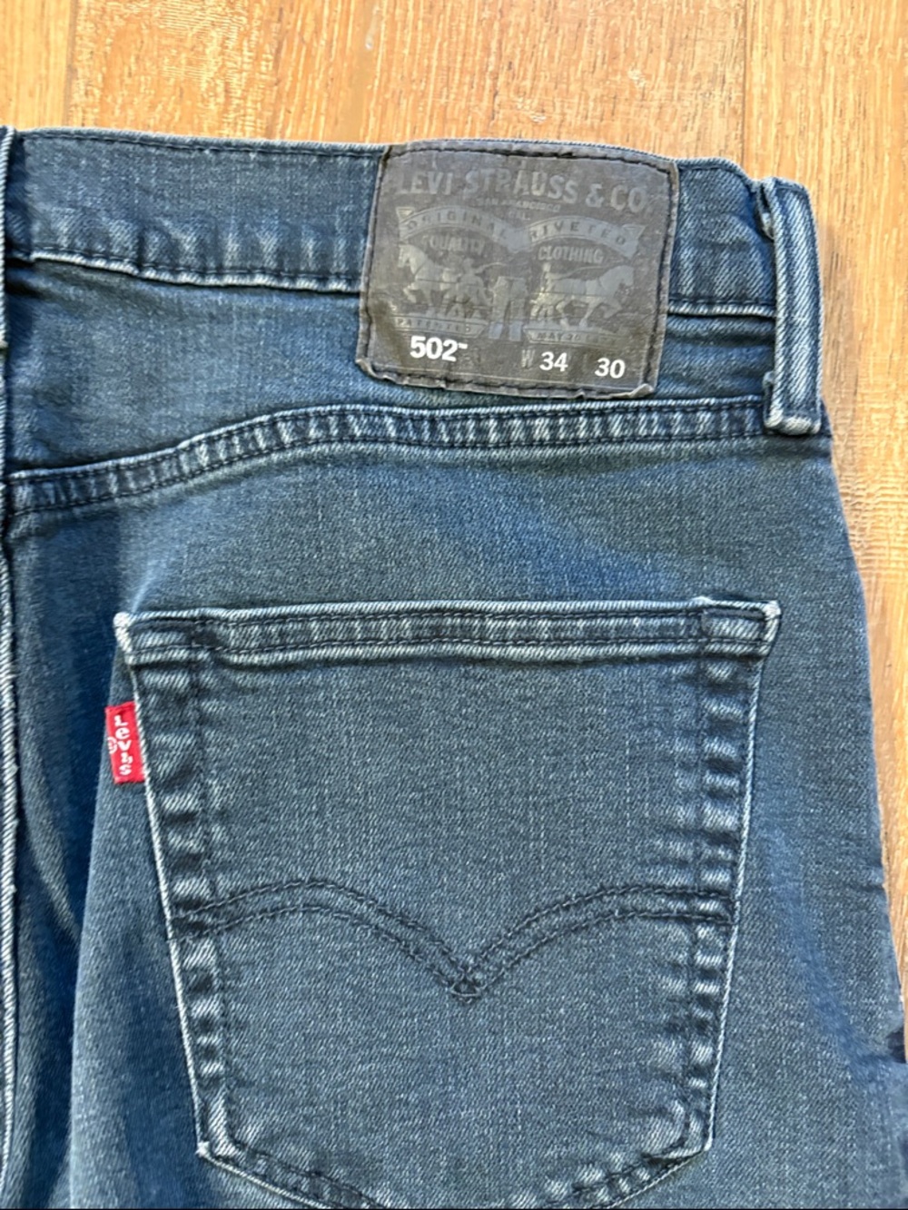 Levi's 502 Slim Fit Jeans in Deep Blue 32x30
